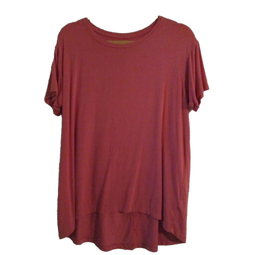 American Eagle Soft & Sexy Size Small Hi-Low Shirt Pink Short Shirt T-Shirt